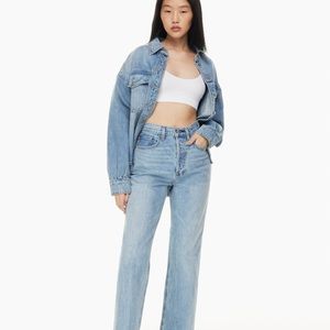 Denim Forum The Joni High Rise Loose Jeans